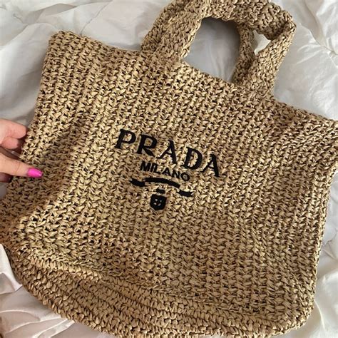 prada straw bag dupe|9 stylish straw bags that look nearly identical to Prada's  .